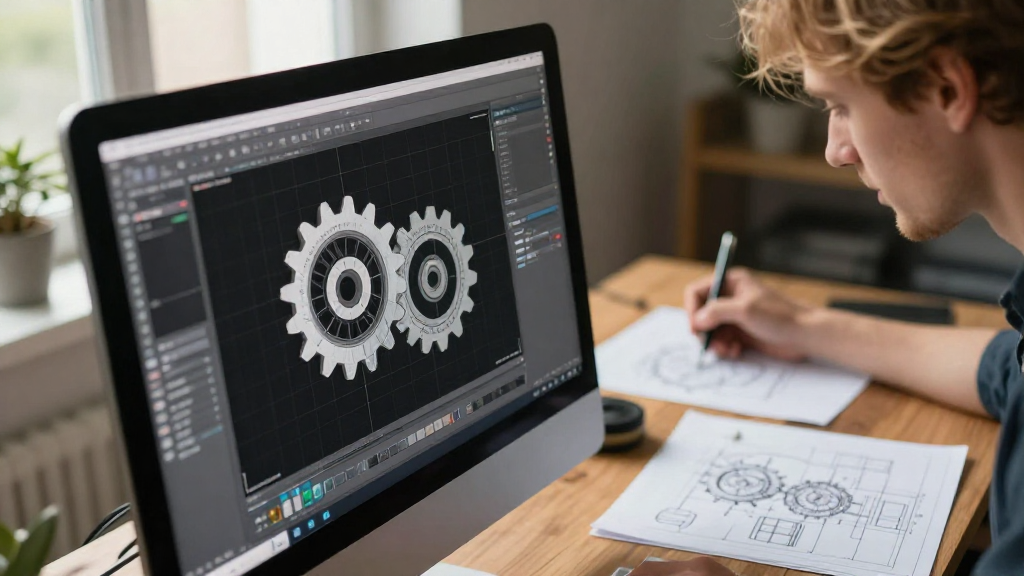 What Do Gear Symbols in CAD Mean